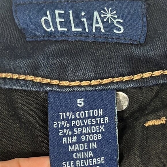 dELiA*s Olivia Jeggings, Blue, 5 - Picture 8 of 11